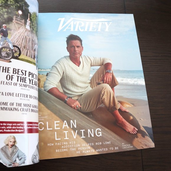 Variety Magazine Rob Lowe February 4 2021 Ozzy